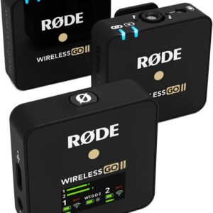 RØDE Wireless Go II Dual Channel Wireless System with Built-in Microphones